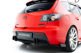 Maxton Design Street Pro achterspoilers + flaps Mazda 3 MPS Mk1 EU-versie
