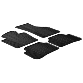 Rubbermatten passend voor Volkswagen Passat 2010-2014 & Volkswagen Passat CC (T profiel 4-delig + montageclips)