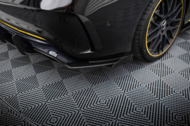 Maxton Design Street Pro Achterzijde Splitters + Flaps Mercedes-AMG CLA 45 C117 Facelift