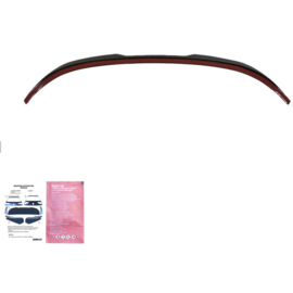 Oneway Dakspoiler (Cap) passend voor BMW X1 F48 M-Pack 2015-2019 - Glanzend zwart