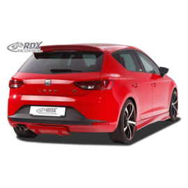 Achterskirt 'Diffusor U-Diff' passend voor Seat Leon (5F) incl. FR/SC/ST 2012-2020 (PU)