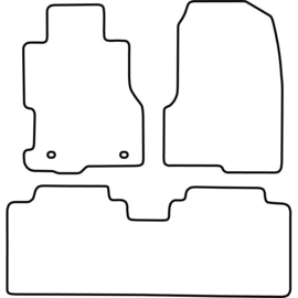 Automatten passend voor Honda Civic 5 deurs 2004-2006