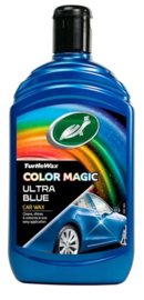 Turtle Wax 52709 Color Magic - Ultra Blue Car Wax Polish 500ml