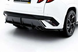Maxton Design Achterspoiler (met verticale stangen) Hyundai Tucson N-Line Mk4 Facelift
