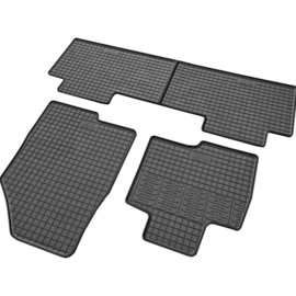 CIKCAR Rubber matten passend voor BAIC X55 2023- (3-delig + montagesysteem)