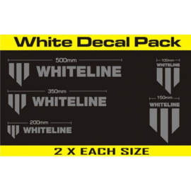Whiteline Whiteline Sticker Kit 10-Delig Zilver