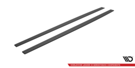 Maxton Design Street Pro Sideskirts Diffusers Mercedes-AMG C63 Sedan / Estate W205 Facelift