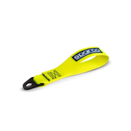 Sparco Performance Sleepoog-Gordel - Fluo Geel - max. 2000kg - 16mm gat