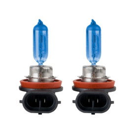 Simoni Racing Halogeen Lampen 'Blue Ice Racing' H16 (PS24W) (4200K) 12V/24W, set à 2 stuks ECE-R37