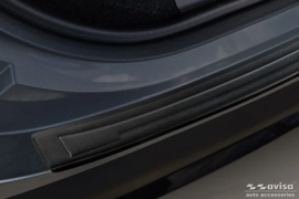Matzwart RVS Achterbumperprotector passend voor BAIC Beijing 5 (X55) II 2023-