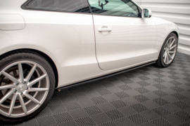 Maxton Design SIDESKIRTS DIFFUSERS V.2 AUDI A5 / A5 S-LINE / S5 COUPÉ 8T Gloss Black
