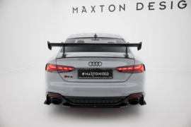 Maxton Design Carbon spoiler met bovenste zwaanbevestiging Audi A5 / A5 S-Line / S5 / RS5 Coupé F5 / F5 Facelift