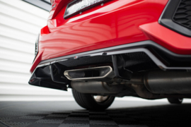 Maxton Design Achtersplitter (met verticale stangen) Honda Civic SI Mk10