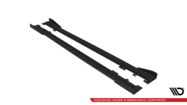 Maxton Design Street Pro Zijskirts Diffusers + Flaps Ford Mustang GT Mk6