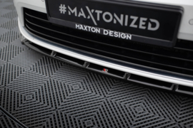 Maxton Design Frontsplitter V.5 + kleppen Volkswagen Golf R / R-Line Mk7