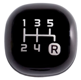 Simoni Racing Pookknop OEM passend voor Fiat Panda III 2012- - Zwart
