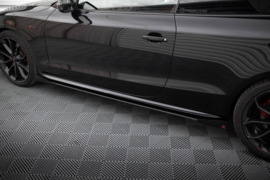 Maxton Design Street Pro Zijskirts Diffusers + Flaps Audi A5 / A5 S-Line / S5 Coupé / Cabrio 8T / 8T Facelift