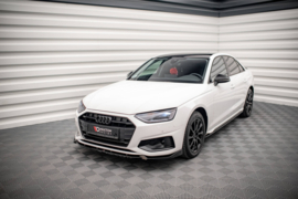 Maxton Design VOORSPLITTER V.1 AUDI A4 B9 FACELIFT Gloss Black