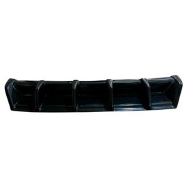 Oneway Achterbumperskirt (Diffuser) passend voor Volkswagen Golf VII (7.5) HB GTi/GTD 2017-2020 – Glanzend zwart