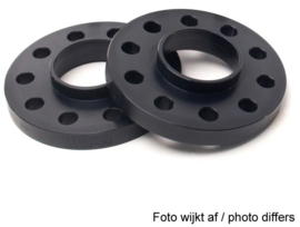 H&R DR-Systeem Spoorverbrederset 10mm per as - Steekmaat 5x114,3 - Naaf 66,0mm - Boutmaat M12x1,5 - passend voor Alpine/Renault/Dacia/Nissan/Fiat/Opel/Mercedes - Zwart