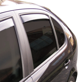 ClimAir Zijwindschermen Master Dark (achter) passend voor Chevrolet Nubira sedan 2002-2009