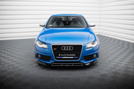 Maxton Design VOORSPLITTER V.4 AUDI S4 / A4 S-LINE B8 Gloss Black