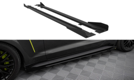 Maxton Design Street Pro Zijskirts Diffusers + Flaps Ford Mustang GT Mk6