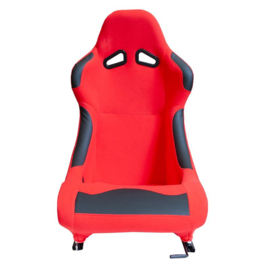Sportstoel 'BW' - Rood - Vaste rugleuning - incl. sledes