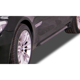 Sideskirts 'Slim' passend voor BMW 7-Serie F01/F02 2008-2015 (ABS zwart glanzend)