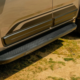 Oneway Set deurpanelen passend voor Volkswagen Amarok MK2 2022- - Matzwart
