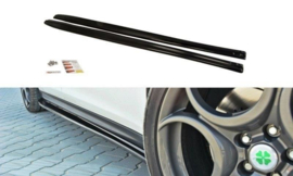 Maxton Design SIDE SKIRTS DIFFUSERS V.1 ALFA ROMEO GIULIETTA Gloss Black