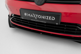 Maxton Design Racing Duurzaamheid Frontsplitter + Flaps Volkswagen Golf R / R-Line Mk7 Facelift