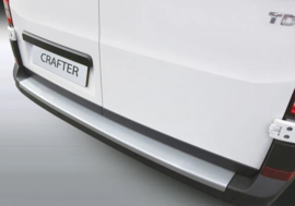 ABS Achterbumper beschermlijst passend voor Volkswagen Crafter 2017- & MAN TGE 2017- Zilver