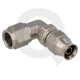 Remnippel ss D3 female forged, concave 90°
