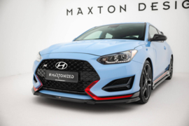 Maxton Design Frontsplitter V.1 Hyundai Veloster N Mk2