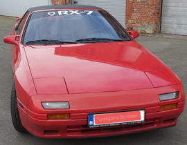 Zonneband Mazda RX-7 + Rotary Logo