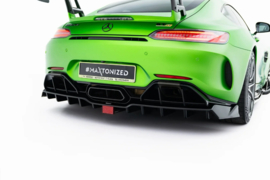 Maxton Design Achterspoiler (met verticale spijlen) + LED-verlichting Mercedes-AMG GT-R C190 Facelift