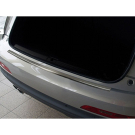RVS Achterbumperprotector passend voor Audi Q3 2011-2015 & 2015- 'Ribs'