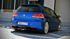 Maxton Design ACHTERZIJDE SPLITTERS VW GOLF VI R