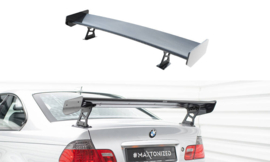 Maxton Design Carbon Spoiler Met Externe Beugels Staanders BMW 3 Coupé E46