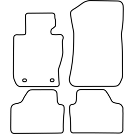 Automatten passend voor BMW X1 E84 2009-2015