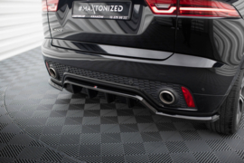 Maxton Design Achtersplitter (met verticale stangen) Jaguar E-Pace R-Dynamic Mk1