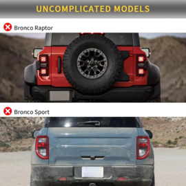 VLAND LED-achterlichten voor Ford Bronco 2021-2024