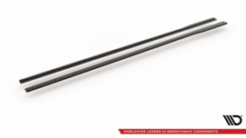 Maxton Design Race Duurzaamheid Zijskirts Diffusers Volkswagen Golf R / R-Line Mk7 Facelift