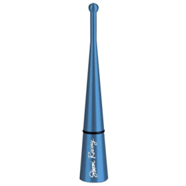 Simoni Racing Aluminium Antenne 8V - Blauw - Lengte 9cm