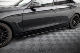 Maxton Design Street Pro Zijskirts Diffusers + Flaps BMW 4 Gran Coupe F36