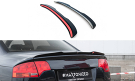 Maxton Design SPOILERKAP AUDI RS4 SEDAN B7 Gloss Black