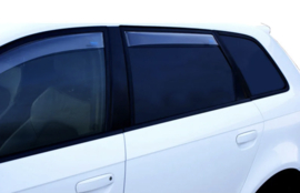 ClimAir Zijwindschermen Master Helder (achter) passend voor Audi A3 (8Y) Sedan 2020-