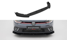 Maxton Design Street Pro Frontsplitter + Flaps Volkswagen Polo GTI Mk6 Facelift
