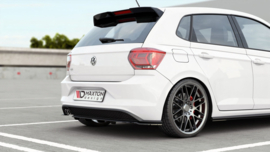 Maxton Design Achtersplitter (met verticale stangen) Volkswagen Polo GTI / R-line Mk6